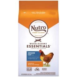 Nutro WE - Indoor Senior - Chicken & Rice - Cat Food - 5 Lb