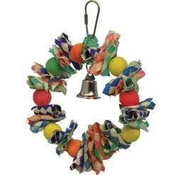Happy Beak Bird Toy - Fiesta Wreath - Sm