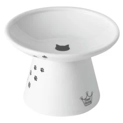 Necoichi Raised Cat Food Bowl - Extra Wide