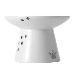 Necoichi Raised Cat Food Bowl - Extra Wide -Animal Supplies Store 287198 3