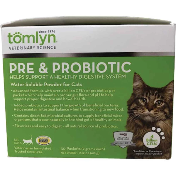 Tomlyn - Cat - Pre & Probiotic - 30 Pk. 1 Tomlyn - Cat - Pre & Probiotic - 30 Pk.