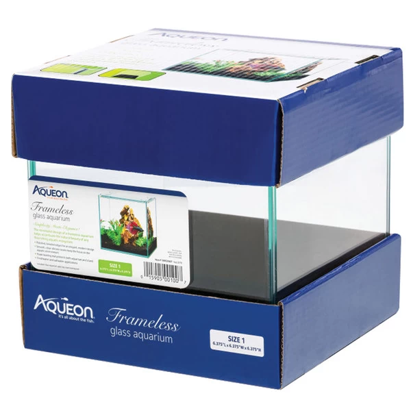 Aqueon Frameless Cube - 1 Gallon 2 Aqueon Frameless Cube - 1 Gallon - Image 2
