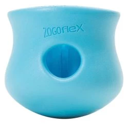 West Paw Toppl - Aqua Blue - Large - 4 In