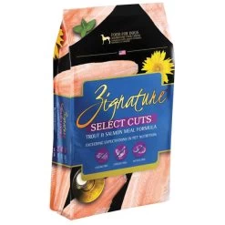Zignature Dog Select Cuts - Trout & Salmon - 25 Lb