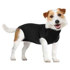 Suitical Black Recovery Suit - Dog - XX-Small