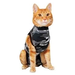 Suitical Black Camo Recovery Suit - Cat - Small