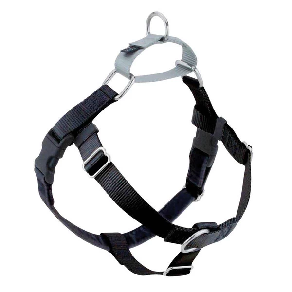 Freedom No-Pull Dog Harness - Black - 1 In. Md 1 Freedom No-Pull Dog Harness - Black - 1 In. Md
