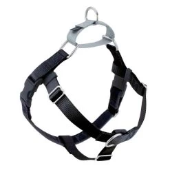 Freedom No-Pull Dog Harness - Black - 1 In. XL