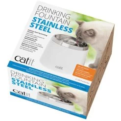 Catit Fresh & Clear Fountain - Stainless Steel Top -Animal Supplies Store 290358 3