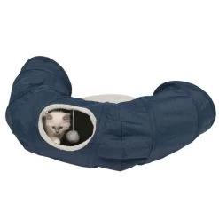 Vesper Tunnel W/ Cat Bed- Blue