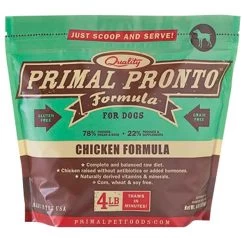 Primal Frozen Pronto Canine Chicken Formula - 4lb