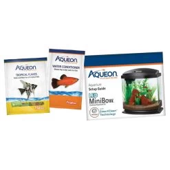 Aqueon Mini Bow LED Smartclean - White - 2.5 Gal 5 Aqueon Mini Bow LED Smartclean - White - 2.5 Gal -Animal Supplies Store 290585 3