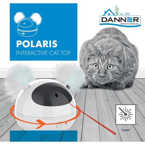 Danner - Polaris Cat Toy - White 2 Danner - Polaris Cat Toy - White - Image 2