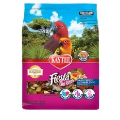 Kaytee - Fiesta Big Bites Diet For Parrots/Conures 4lb.