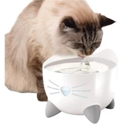 Catit Pixi Cat Fountain - White - 2.5L