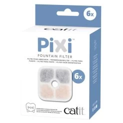 Catit Pixi Cat Fountain - Filter Replacement Cartridge - 6pk