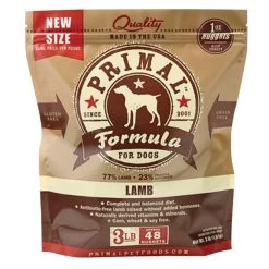 Primal Dog Food - Frozen Nuggets - Lamb - 3lb