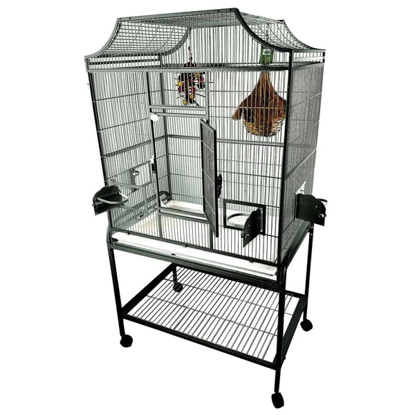 Elegant Flight Bird Cage - 32 In X 21 In X 61 In - Green 1 Elegant Flight Bird Cage - 32 In X 21 In X 61 In - Green