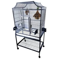 Elegant Flight Bird Cage - 32 In X 21 In X 61 In - Blue
