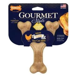 Nylabone - Gourmet Style Strong Wishbone - Chkn - Lg