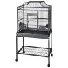 Elegant Flight Bird Cage - 28 In X 18 In - Black