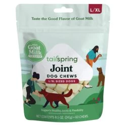 Tailspring Lg/XL Dog Chews - Joint - 60 Ct