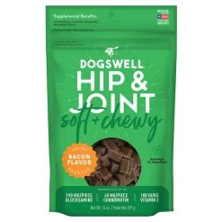 Dogswell Soft And Chewy Treat - Hip And Joint - Bacon - 14 Oz