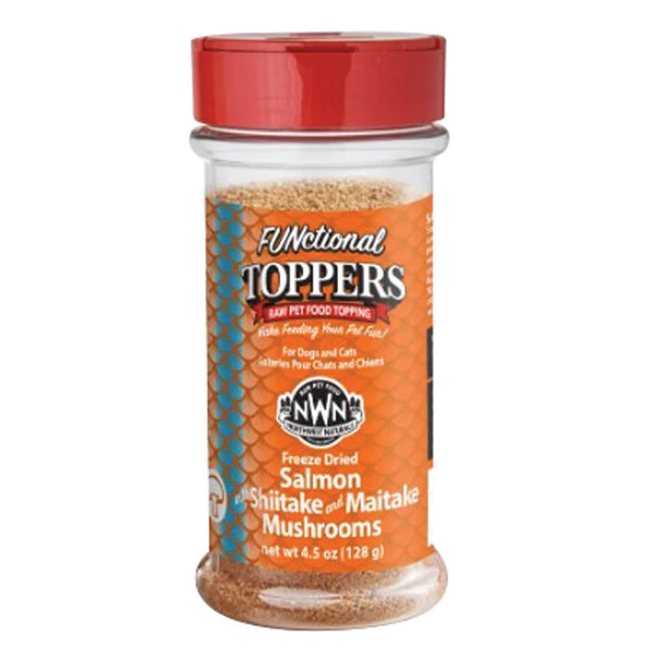 Northwest Naturals - Food Topper - Salmon & Mushroom - 4.5 Oz 1 Northwest Naturals - Food Topper - Salmon & Mushroom - 4.5 Oz