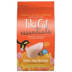 Tiki Cat Kibble - Essentials - Chicken And Turkey - 6 Lb