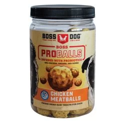 Boss Dog Treats - FD Proball Meatballs - Chicken - 3 Oz