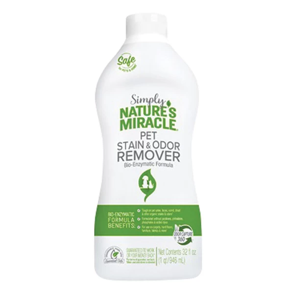 Natures Miracle - Simply Stain & Odor Remover 32oz. 1 Natures Miracle - Simply Stain & Odor Remover 32oz.