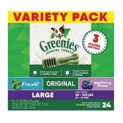 Greenies - Large 3 Flavor Variety Pack 36oz.
