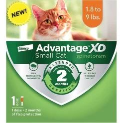 Advantage XD 1pk. Small Cat 1.8-9lb.