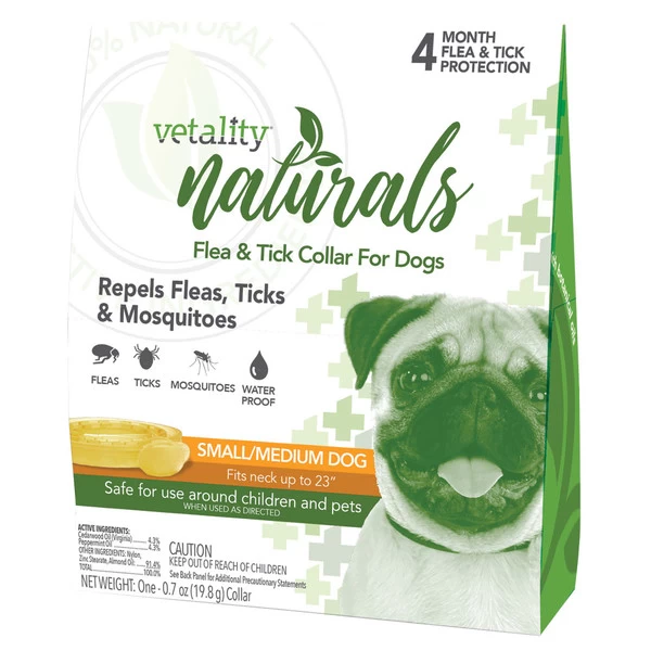 Vetality Naturals - Dog Flea & Tick Collar - Sm/Md 1 Vetality Naturals - Dog Flea & Tick Collar - Sm/Md