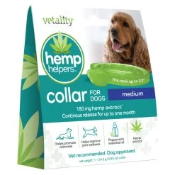 Vetality Hemp Helpers - Dog Collar - Md