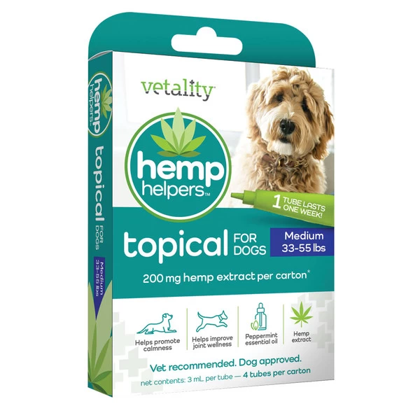 Vetality Hemp Helpers - Dog Topical - Md 1 Vetality Hemp Helpers - Dog Topical - Md