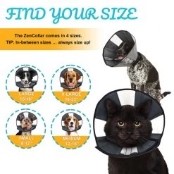 ZenCone - Soft Recovery Collar W Windows - Md -Animal Supplies Store 296774 3