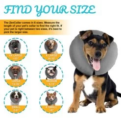 ZenCollar - Inflatable Recovery Collar - XS 6 ZenCollar - Inflatable Recovery Collar - XS -Animal Supplies Store 296777 3